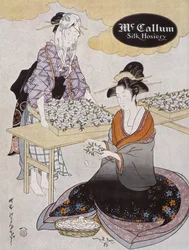 Propaganda para McCallum Silk Hosiery, da revista Vogue de julho de 1918